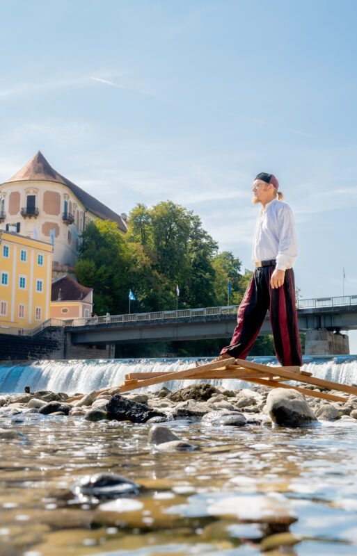 Leonardobrücke über die Steyr